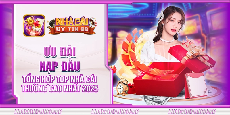 38 uu dai nap dau tong hop top nha cai thuong cao nhat 2025