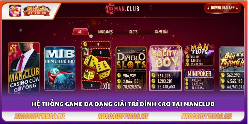 Manclub có gì đặc biệt? Giới thiệu cơ bản cho người chơi mới