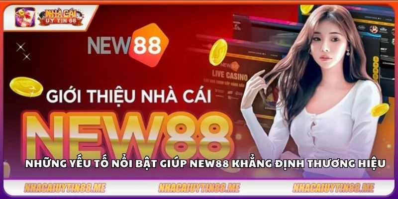 New88 – Nhà cái cá cược uy tín với hàng triệu người chơi 2 Những yếu tố nổi bật giúp New88 khẳng định thương hiệu