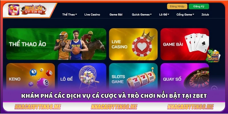 Review Zbet - Danh mục cá cược đáng chú ý 
