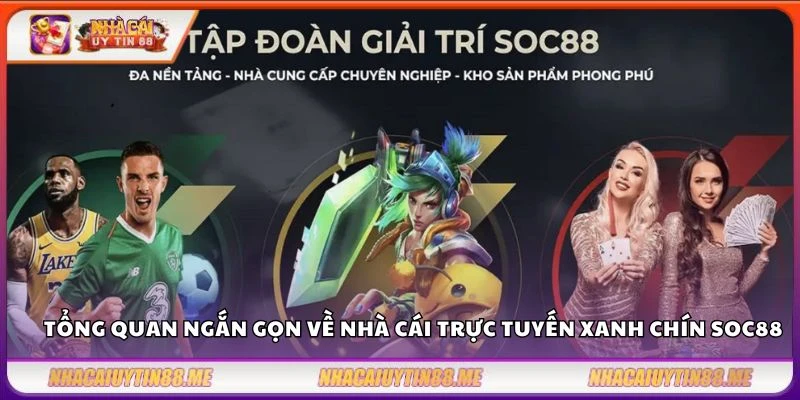 SOC88 – Nền tảng uy tín cho tín đồ cá cược trực tuyến 2 Tổng quan ngắn gọn về nhà cái trực tuyến xanh chín SOC88