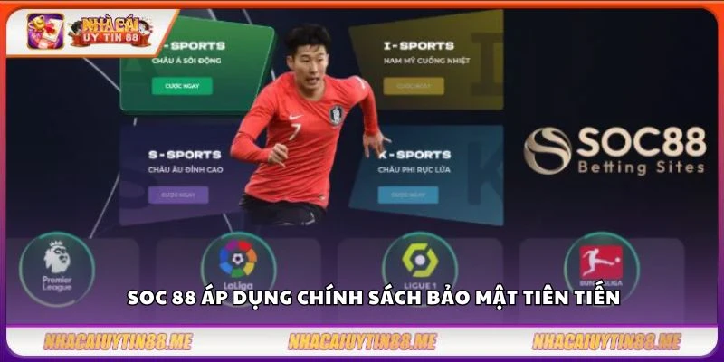 SOC88 – Nền tảng uy tín cho tín đồ cá cược trực tuyến 4 SOC 88 áp dụng chính sách bảo mật tiên tiến