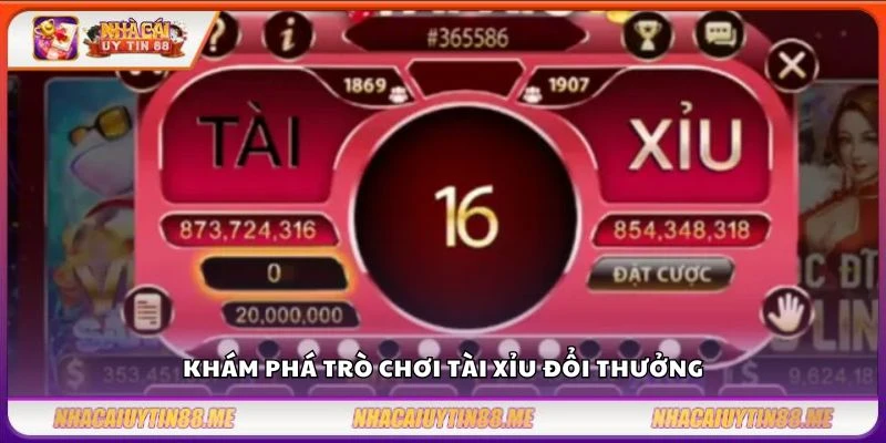 Tài xỉu đổi thưởng – Trò chơi hot nhất tại các nhà cái uy tín 2 Khám phá trò chơi tài xỉu đổi thưởng