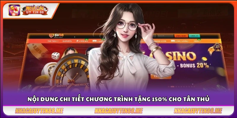 SV88 tặng tân thủ 150% – Cơ hội nhân vốn không thể bỏ lỡ 3 Thông tin cụ thể về khuyến mãi SV88 tặng tân thủ 150%